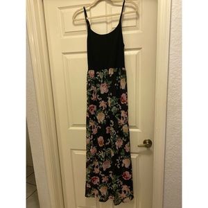 Floral maxi dress